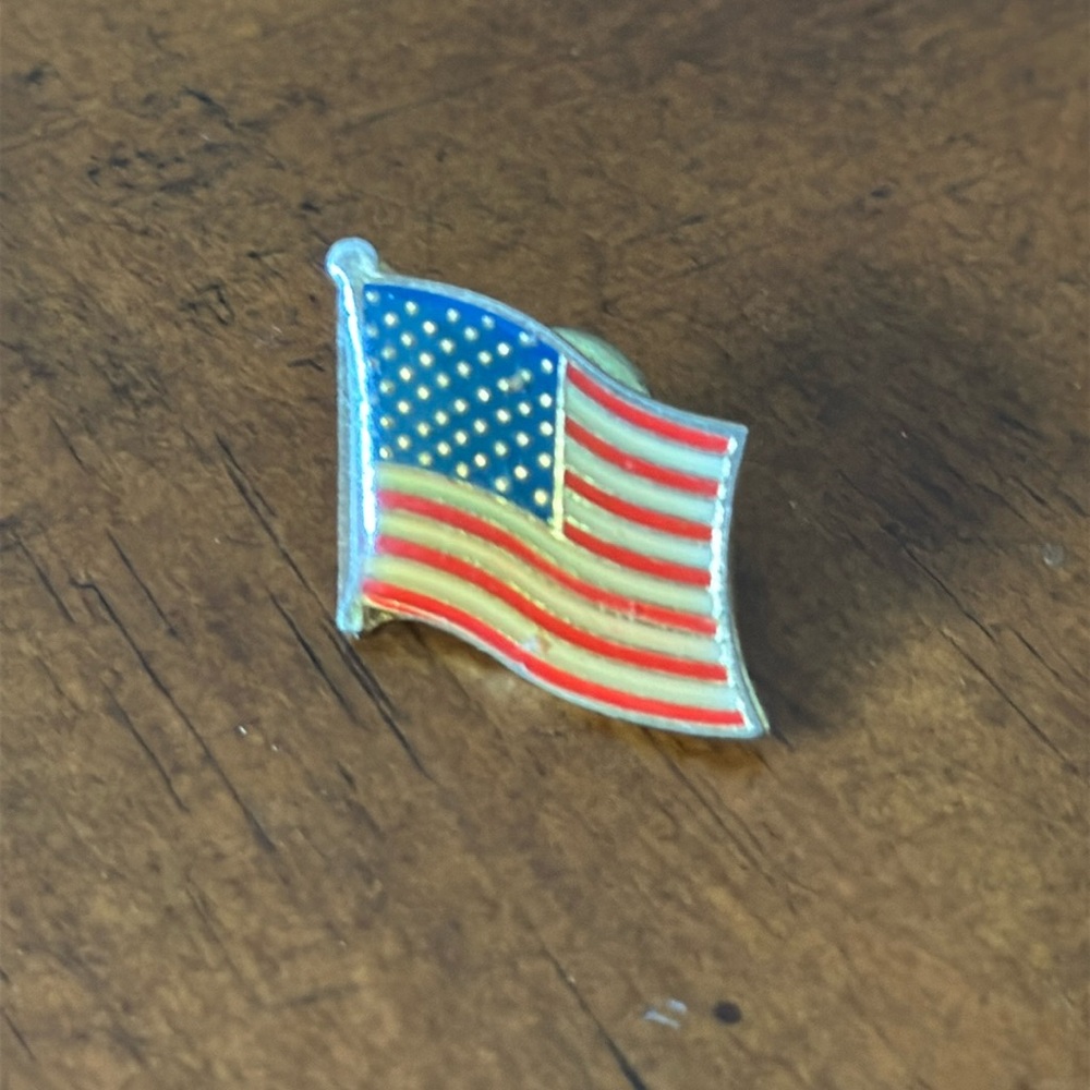 2/$5 Flag Lapel Tack Pin